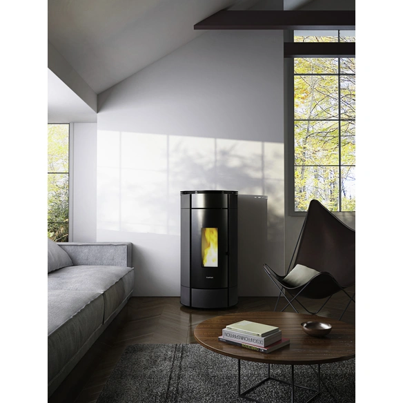 Pelletofen »Globe«, 10,5 kw, WiFi-fähig, BxHxT: 53,6 x 104 x 57 cm