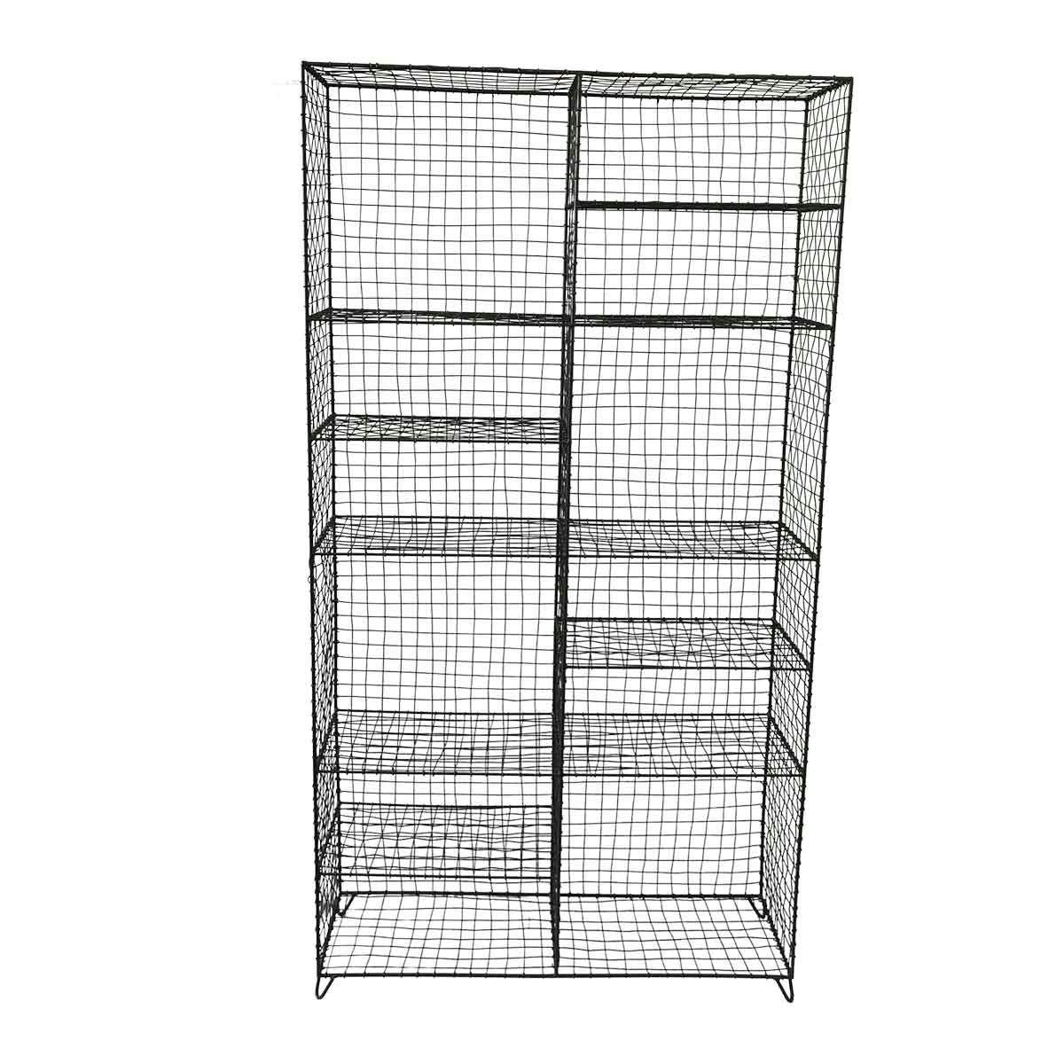 GREED - Etagère à poser en métal grillagé
