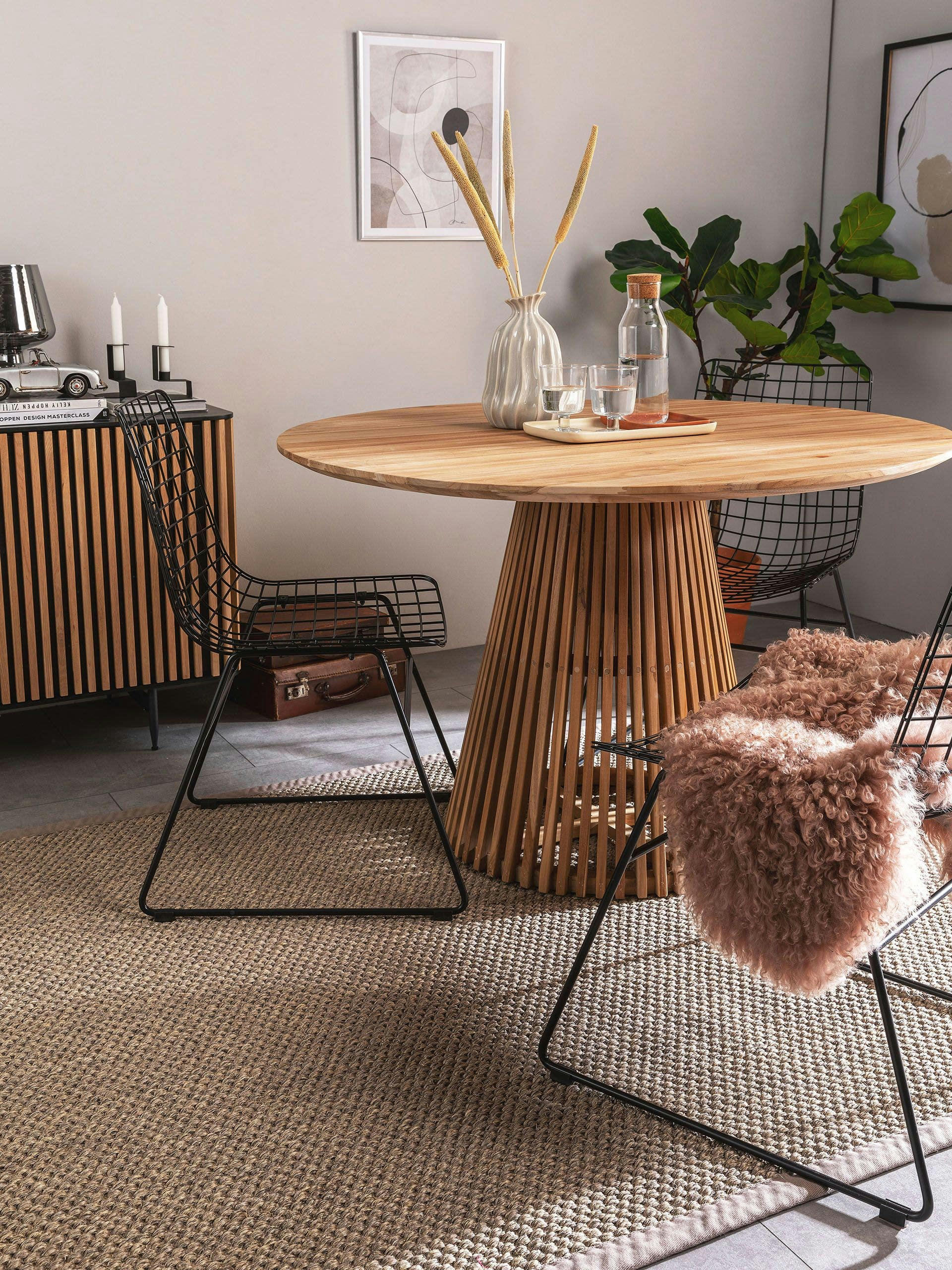 GRETA - Tapis sisal gris 240x340