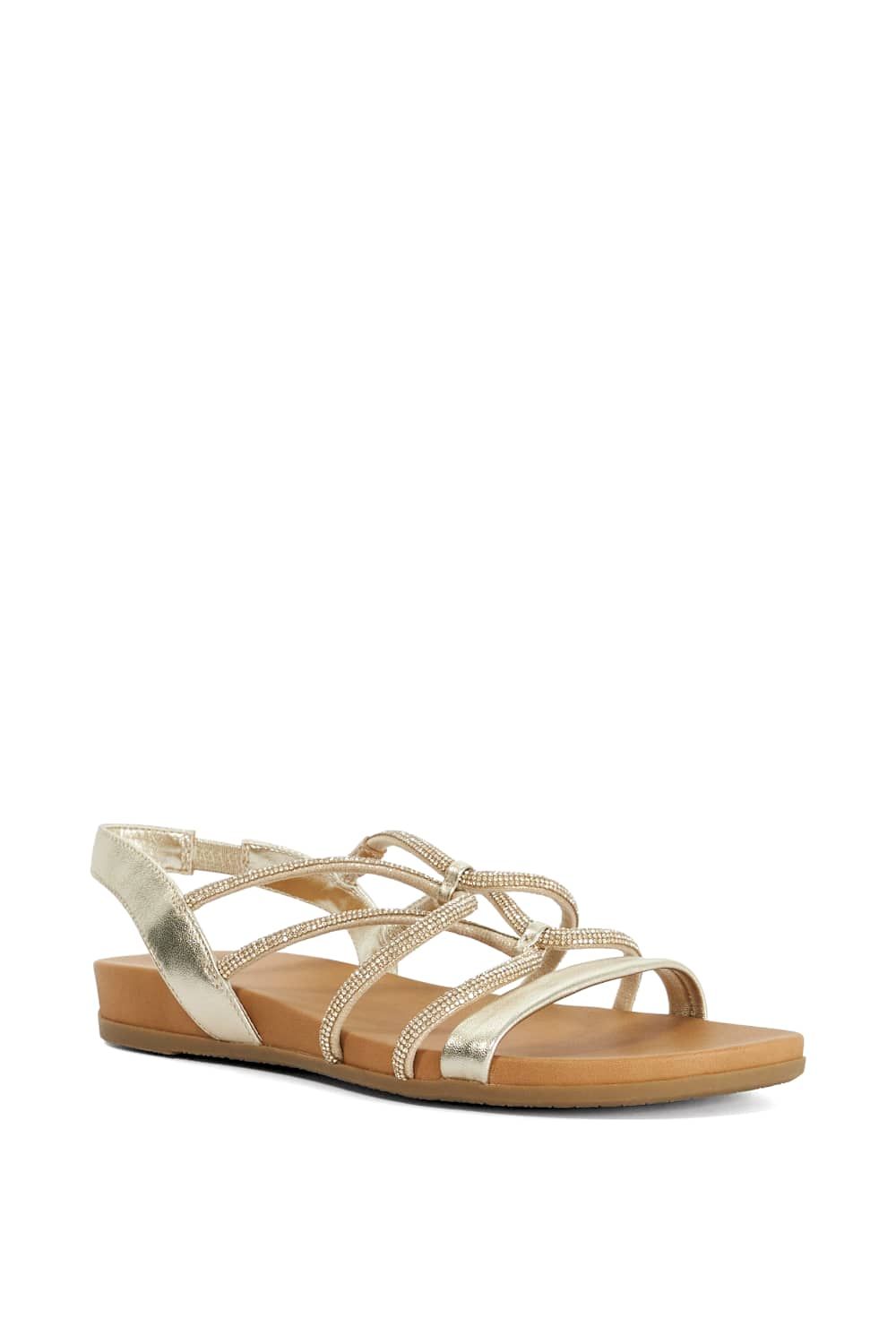 Dune London Lyrically' Leather Sandals