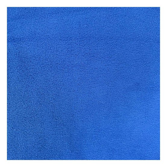 Royal Blue Polar Fleece Fabric by the Metre