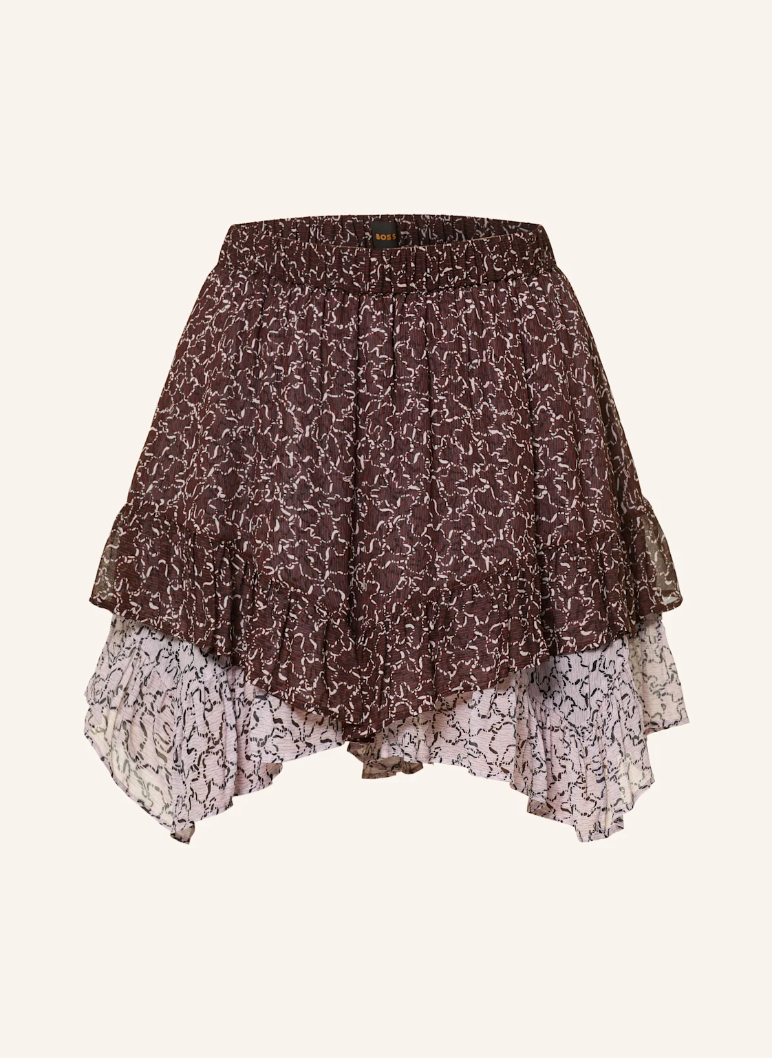 BOSS Skort TOULENA mit Rüschen