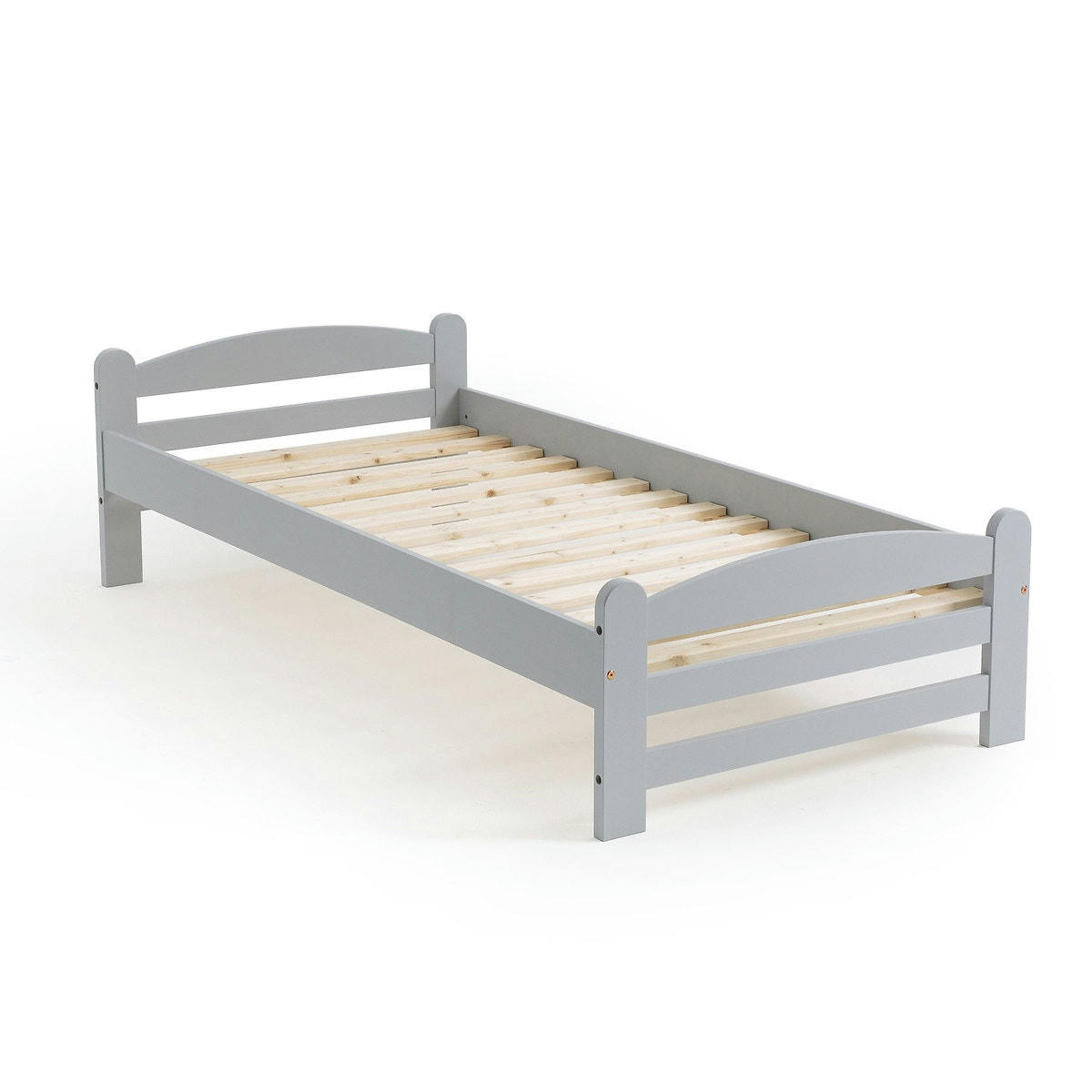 Lit en pin massif avec sommier, Loan