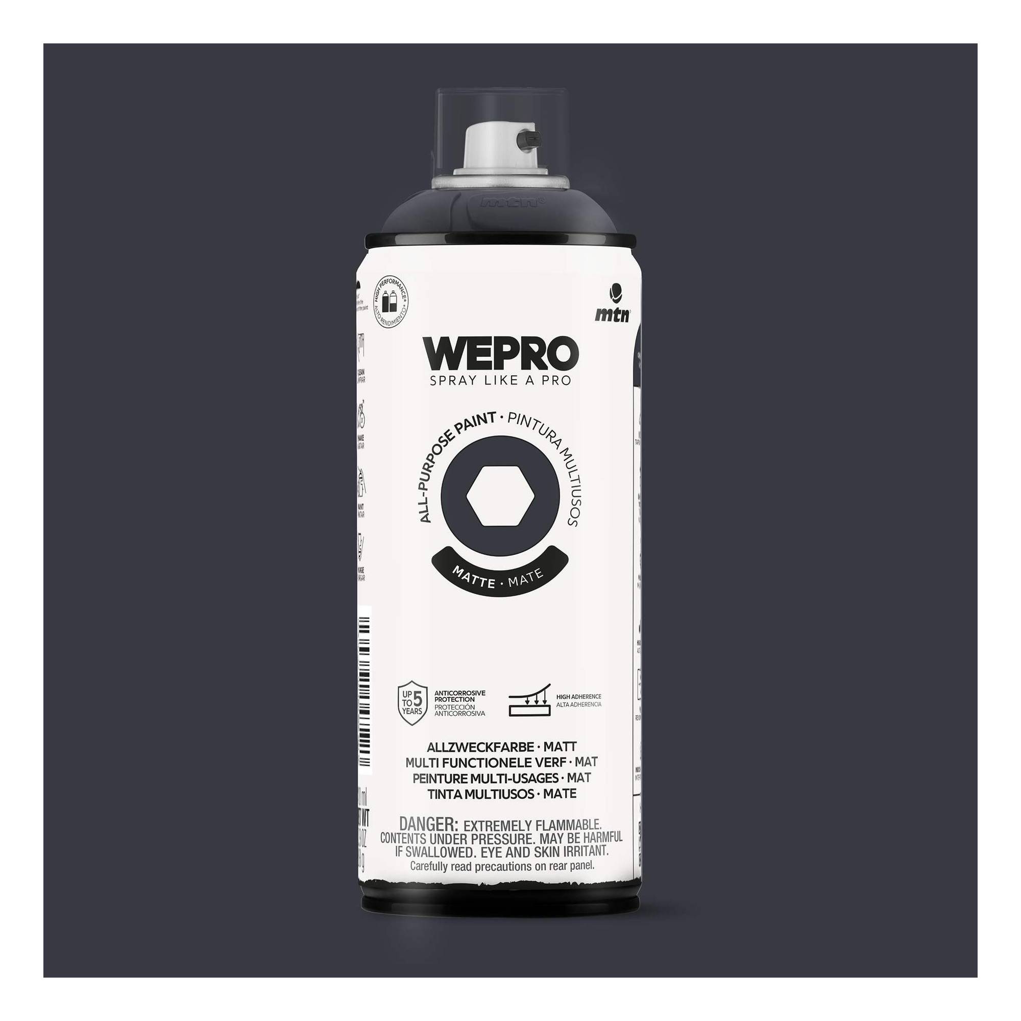 MTN WEPRO Oblivion Grey Matte All-Purpose Paint 400ml