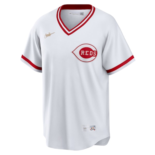 Barry Larkin Cincinnati Reds Nike Home Cooperstown Collection Player Jersey - White