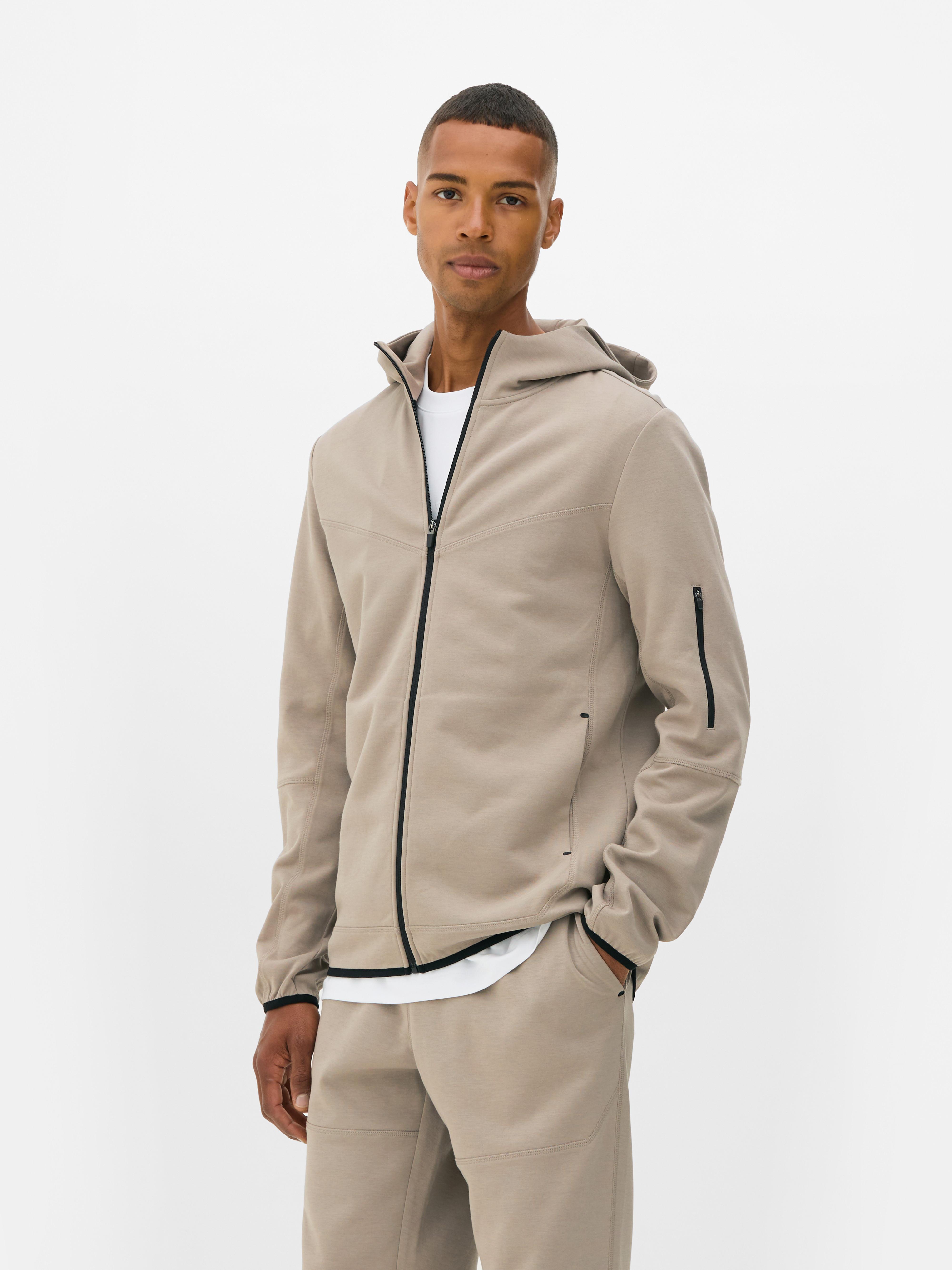 Zip Up Hooded Sweatshirt