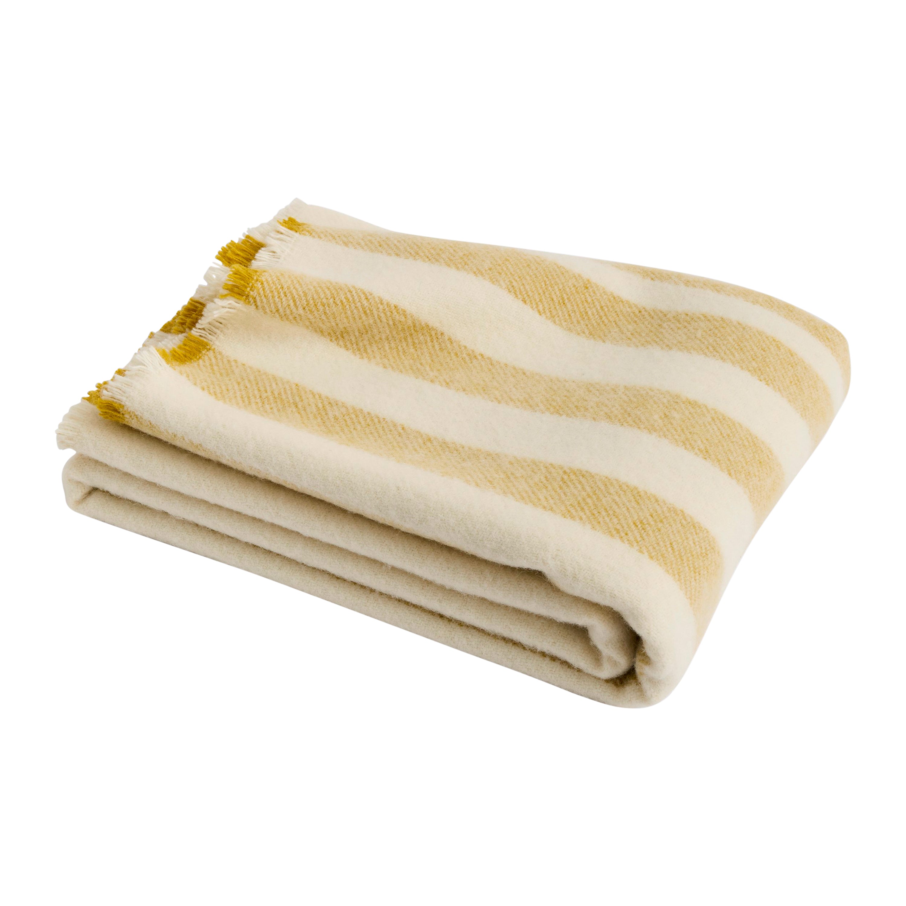 HAY Duo Throw Plaid - Crème