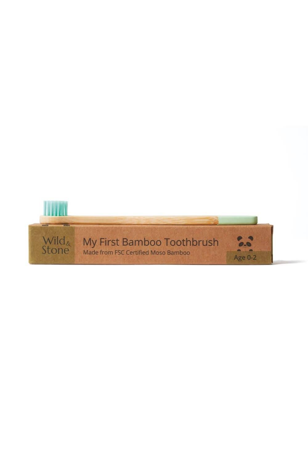 Wild & Stone Bamboo Toothbrush Baby Extra Soft Bristles 1 Pack