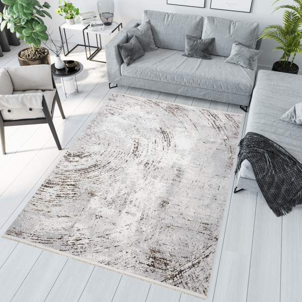 Dywan Chemex Sahara Nowoczesny K907D SH_ L_ Beżowy 120x170