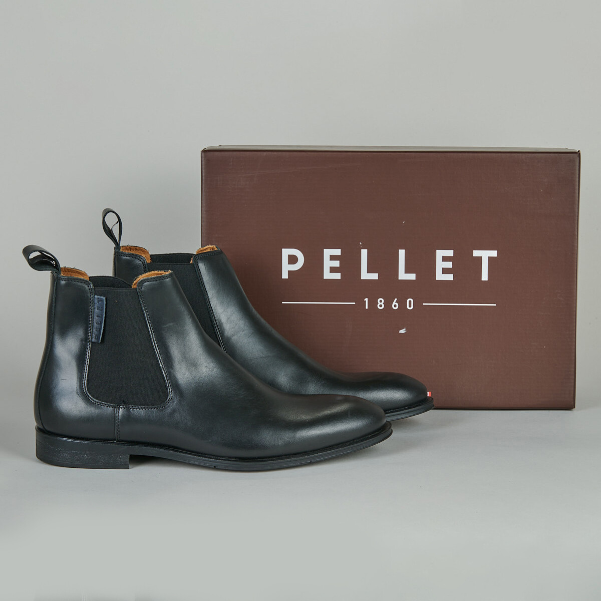 Pellet - ALFONSE - Veal / Smooth / Brushed / Black