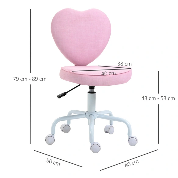 Bürostuhl, BxH: 69,5 x 121 cm, höhenverstellbar, Gestell aus Kunststoff