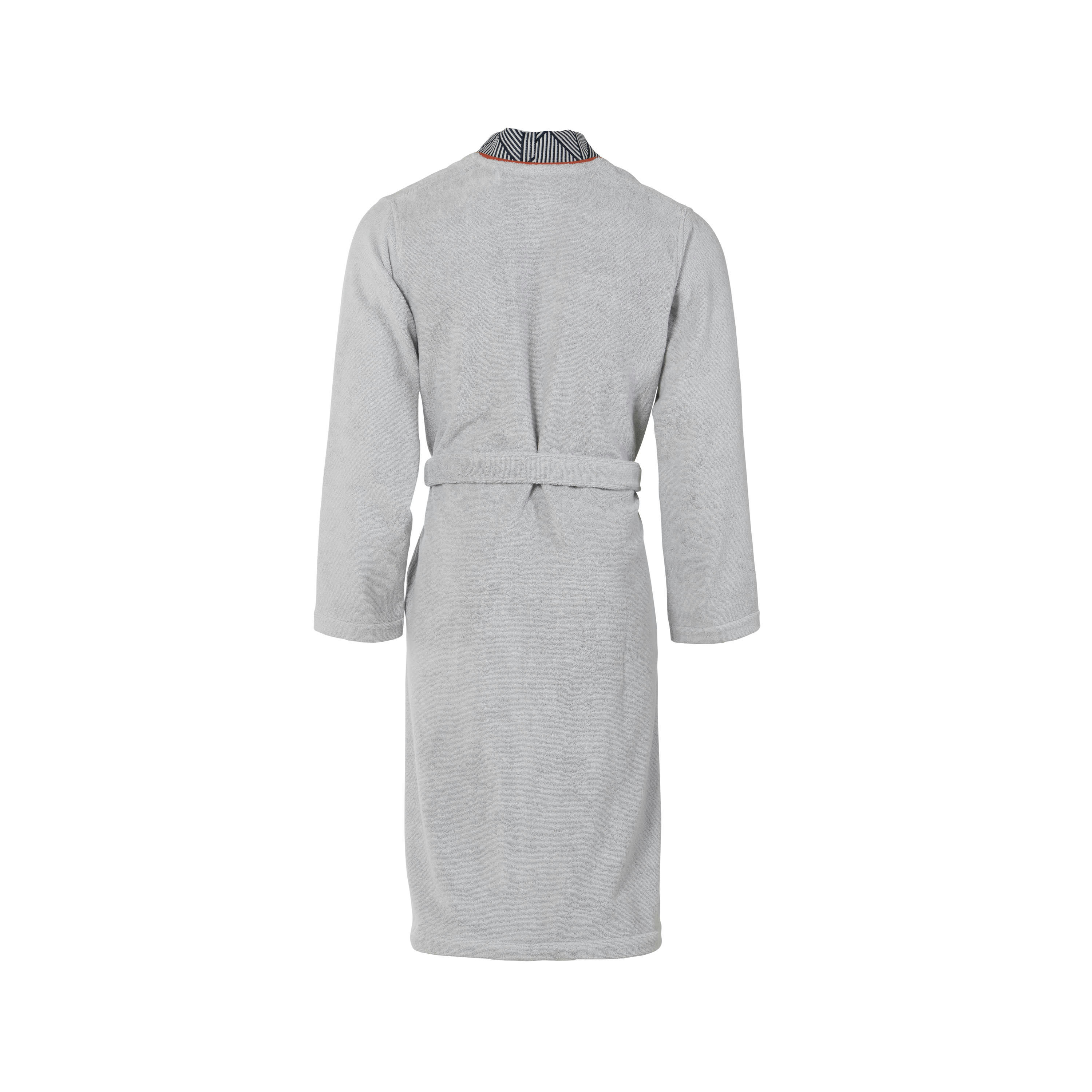 RG2023 - Peignoir homme coton col kimono gris