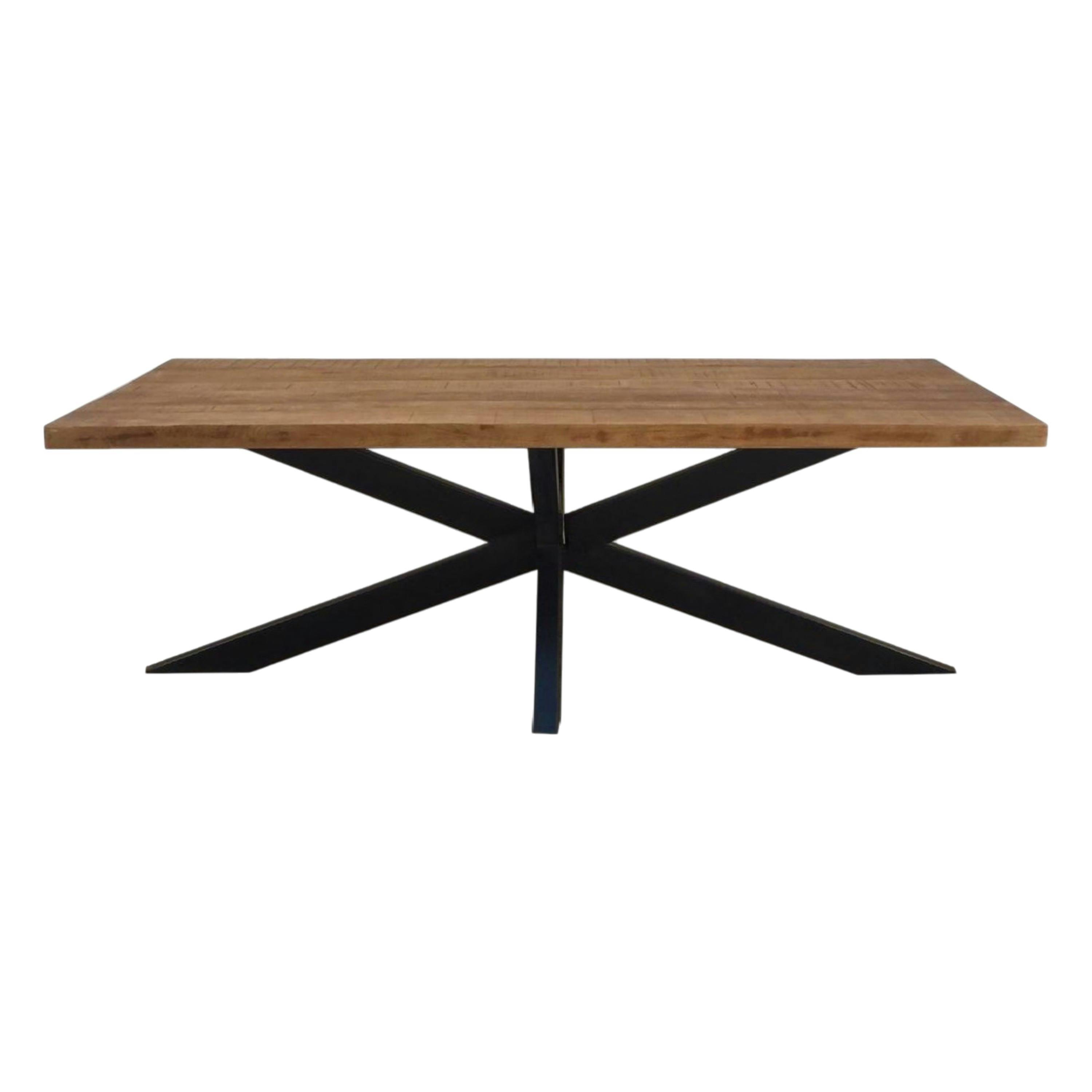 Table à manger rectangulaire bois de manguier 160 cm FULTON