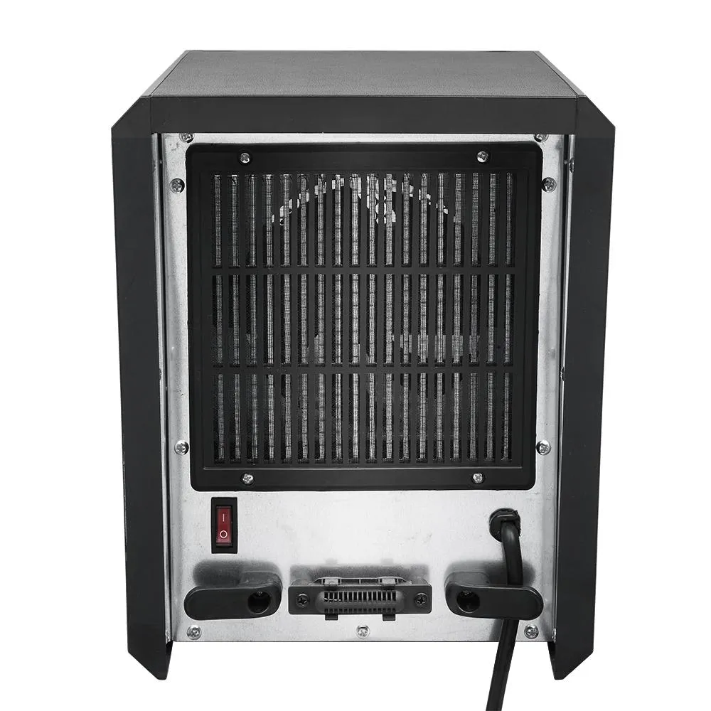 Portable Space Heater, 750W/1500W Small Infrared Heater w/ Remote, LED Display, 3 WorModes, Safe Electric Heater for Home Office Bedroom with Overheat Protection, 11.58锟芥�锟斤拷 x 9.72锟芥�锟斤拷 x 12锟芥�锟斤拷, Q6153