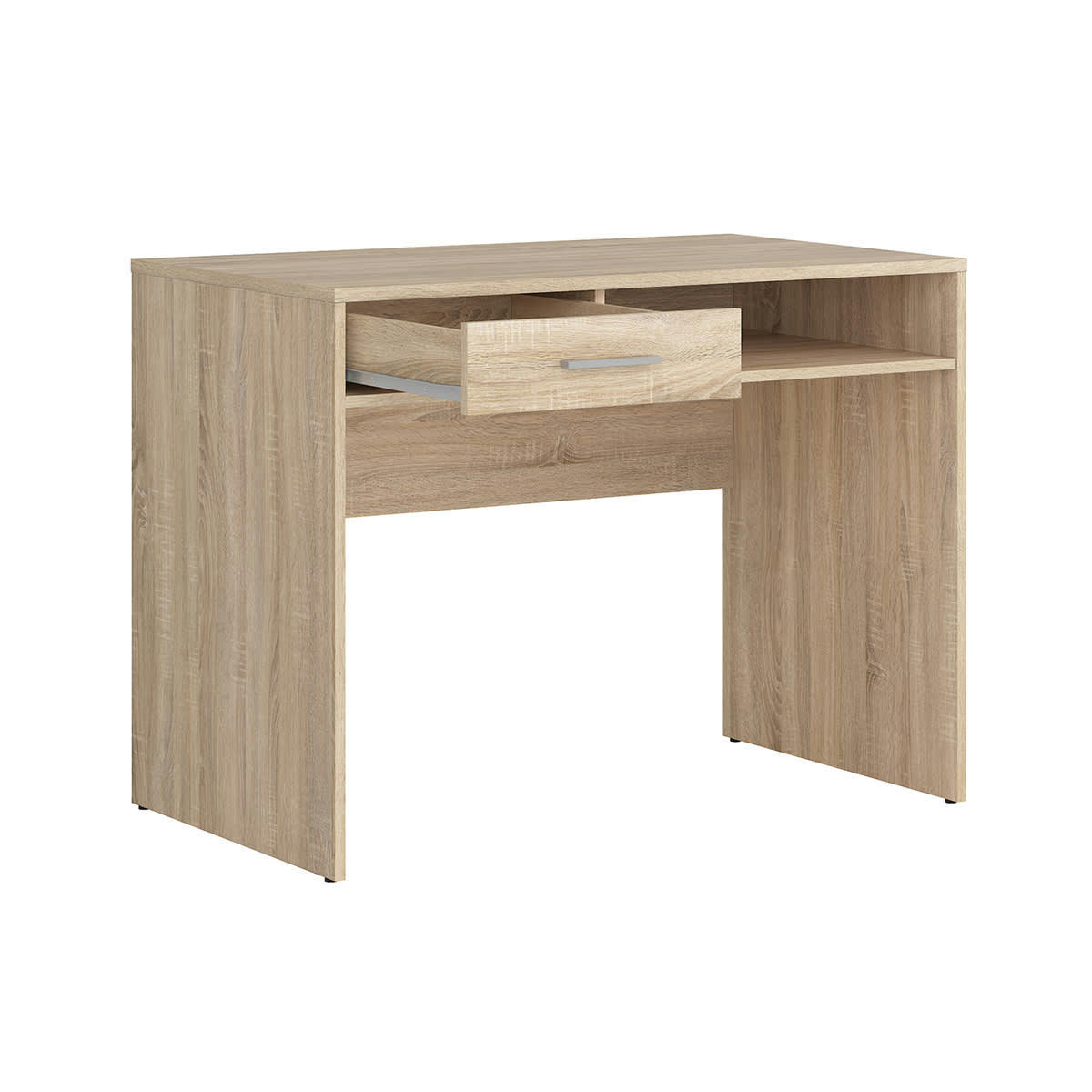 - Bureau 1 tiroir stratifiés naturel