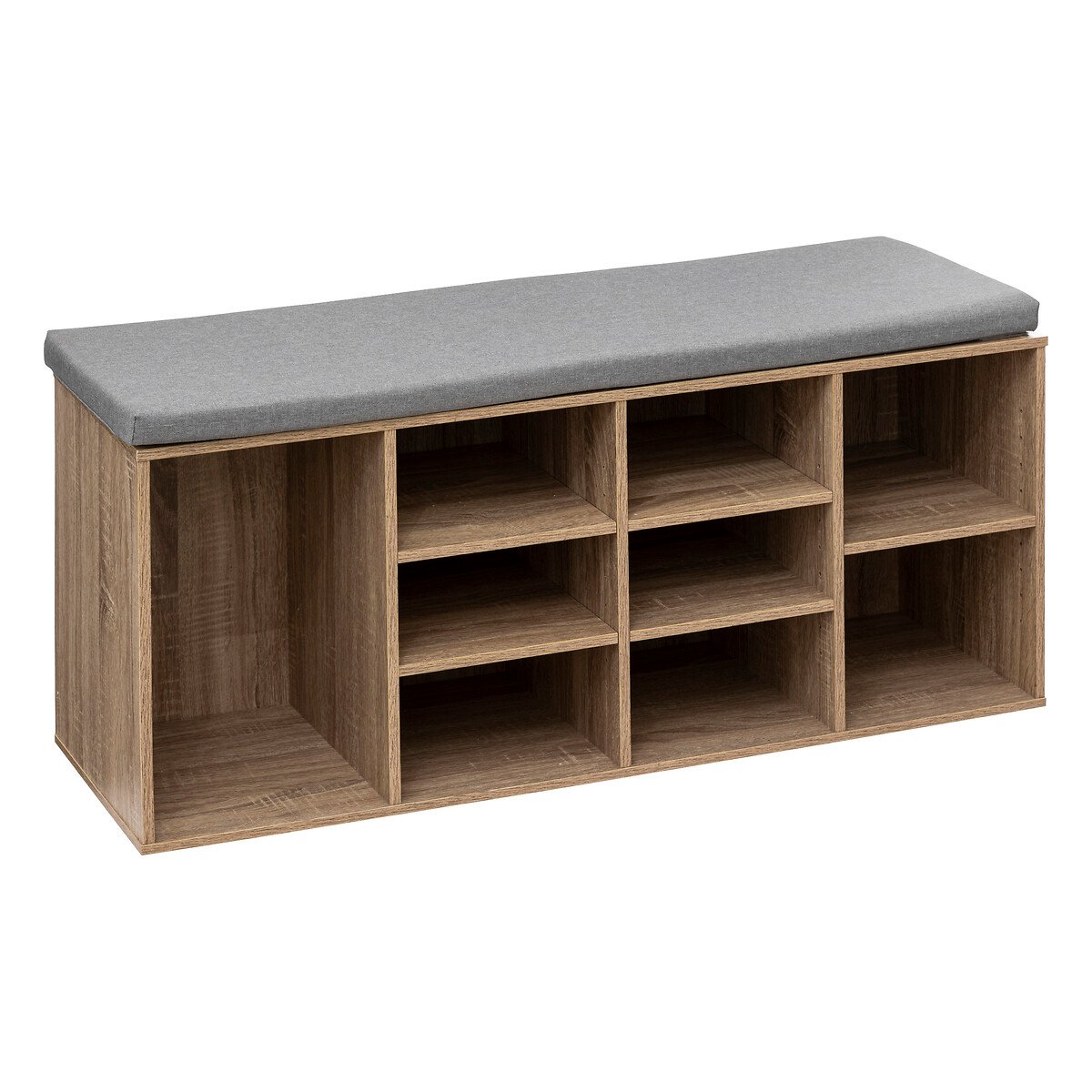 Sapateira com banco e 8 prateleiras removíveis