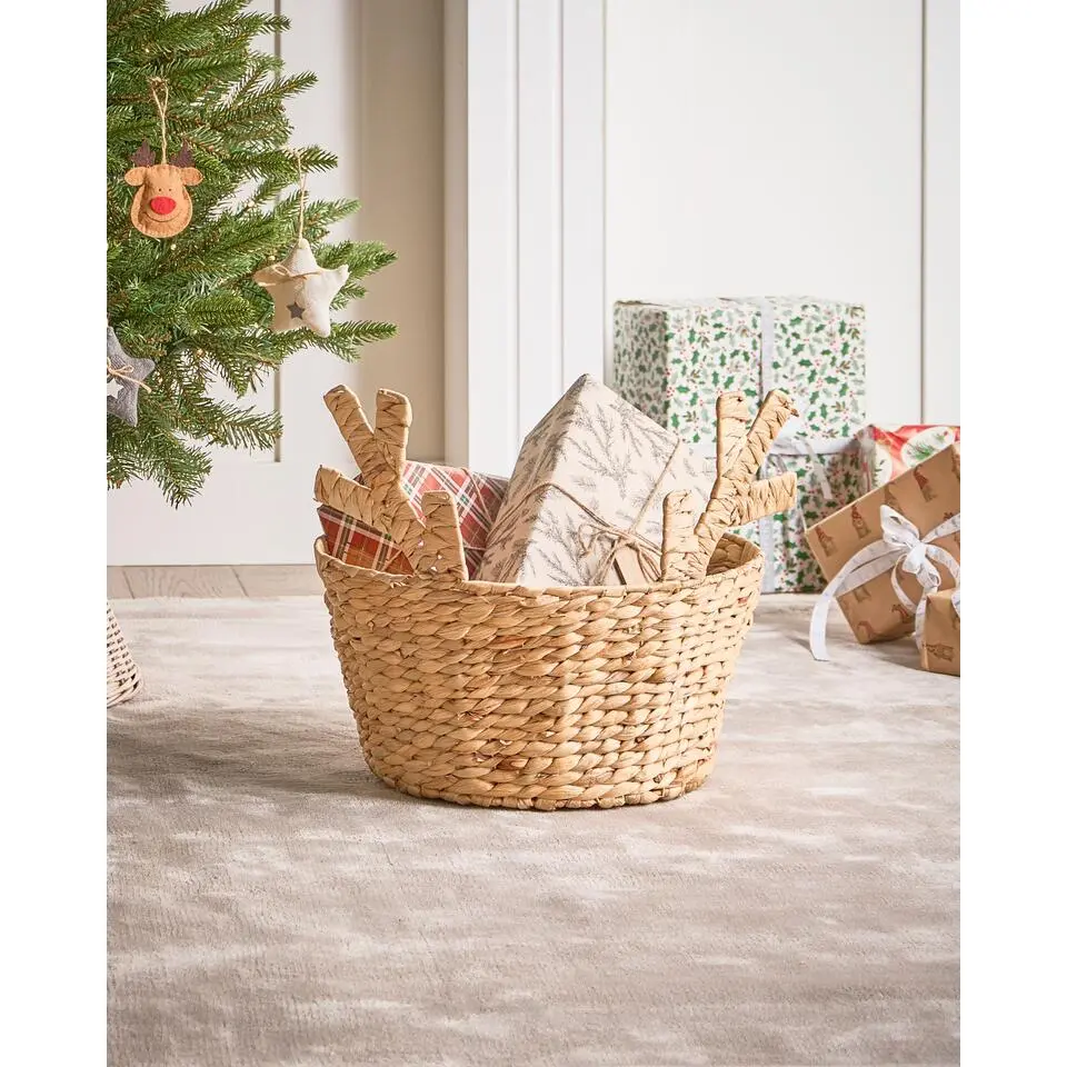 RENNE - Kerstmand - Naturel - Waterhyacint