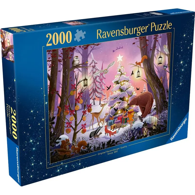 Puzzle Noël dans la forêt