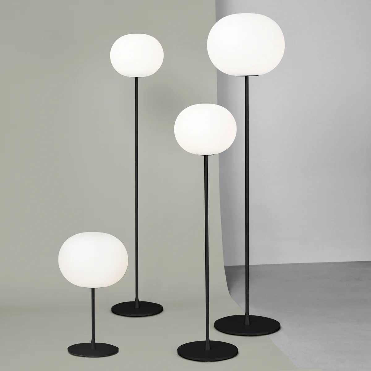 Flos - Glo-Ball Stehleuchte
