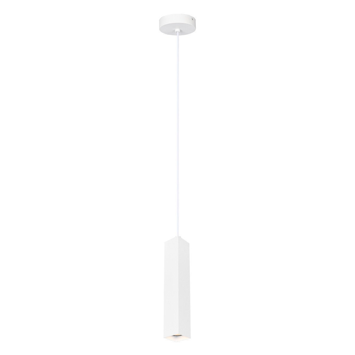 Lampa wisząca biały piaskowany ANDER 1xGU10x10W wym: 130x5,8x5,8 cm Italux