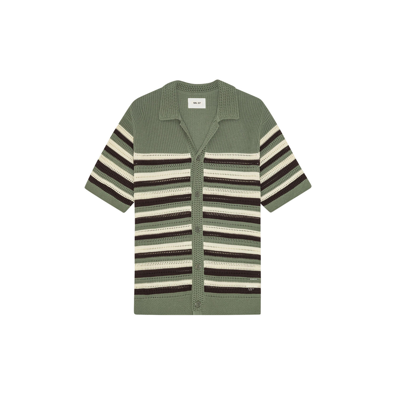 Lars Polo Cardigan 60019, sea spray