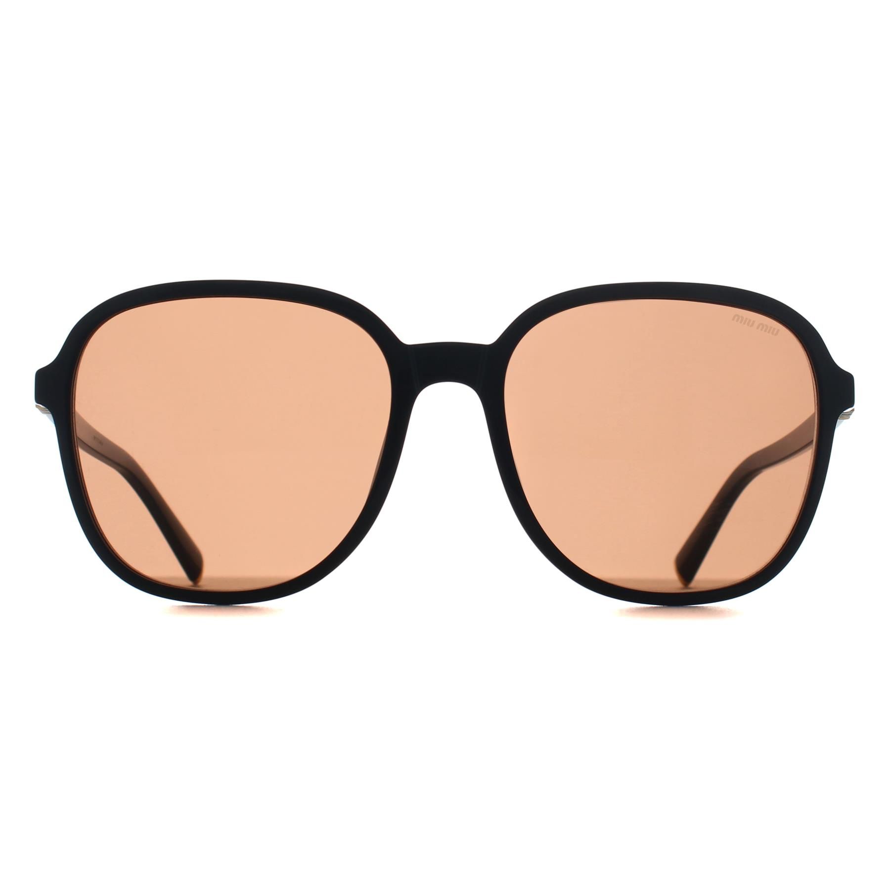 Miu Miu Square Black Brown MUB01S