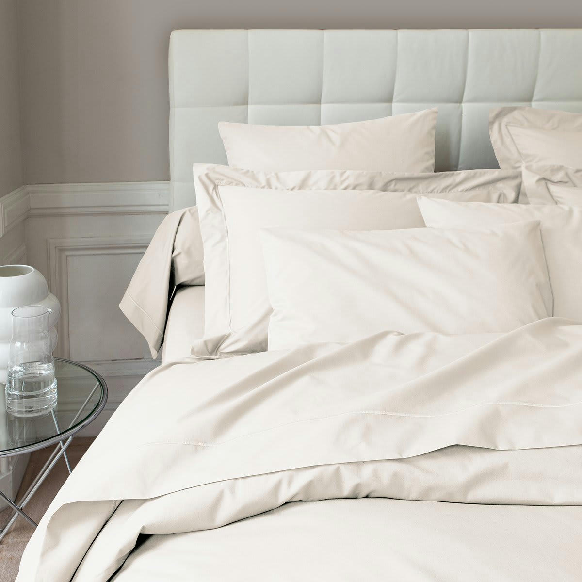 VEXIN - Housse de couette coton coco 200x200 cm