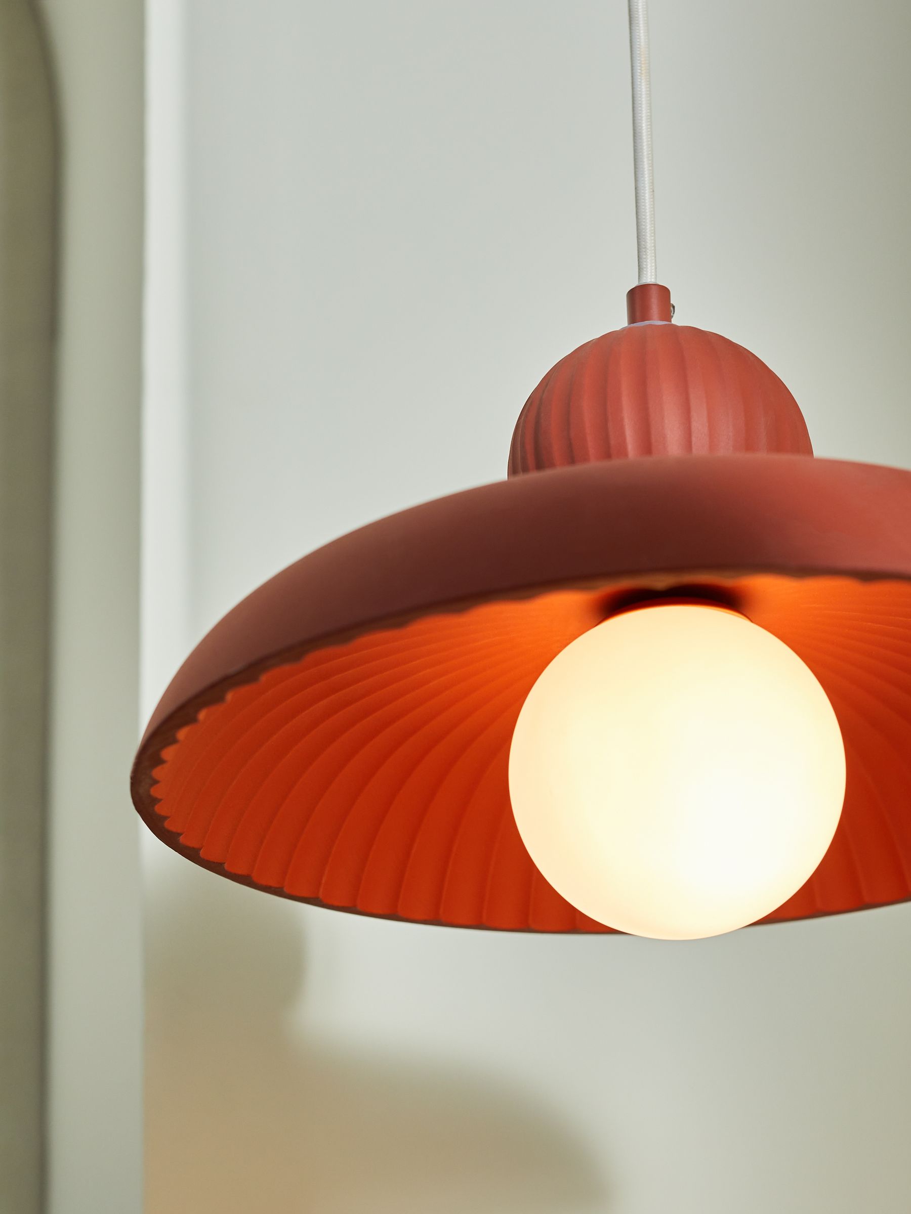Eliya Pendant Ceiling Light in Terracotta