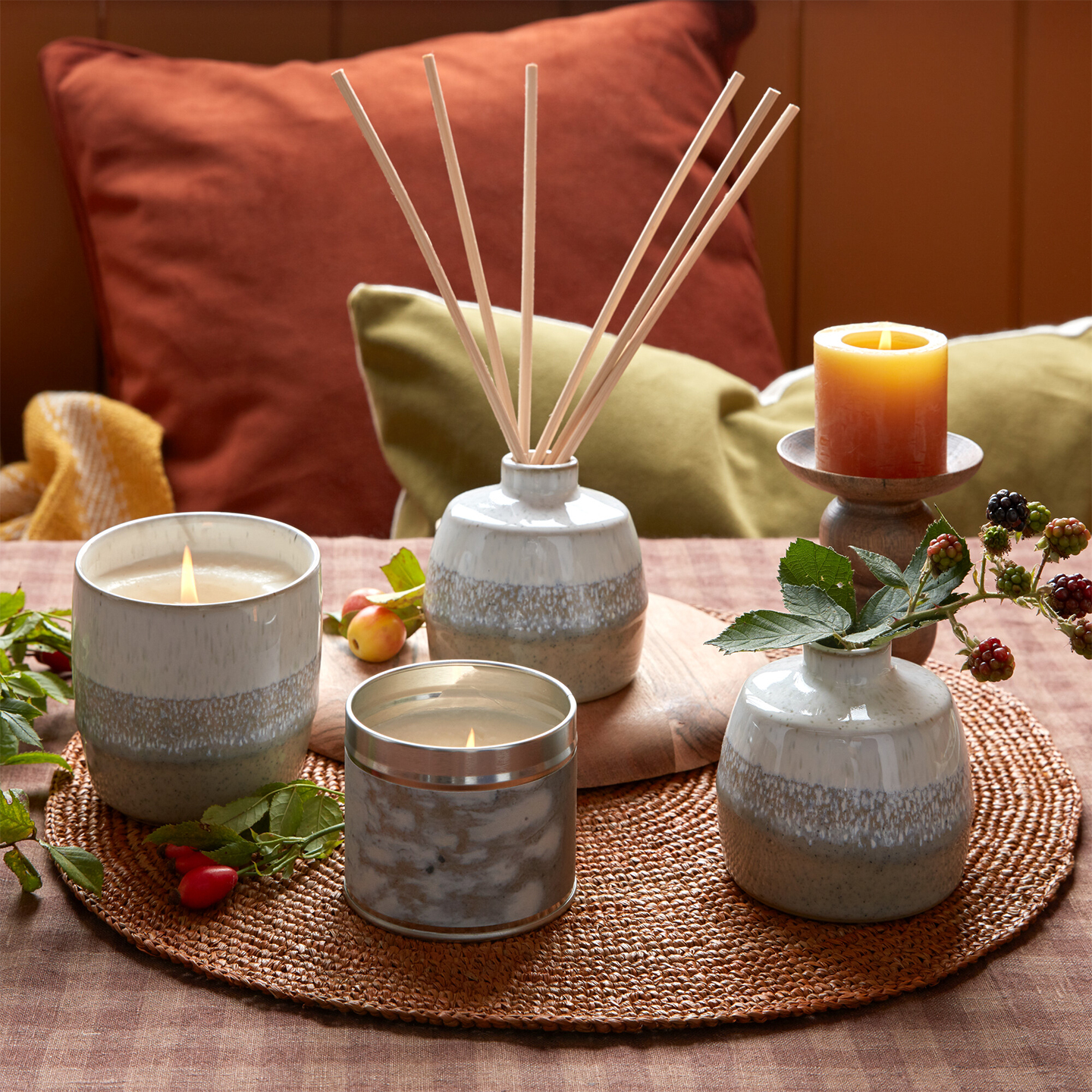 Kiln Candle Tin