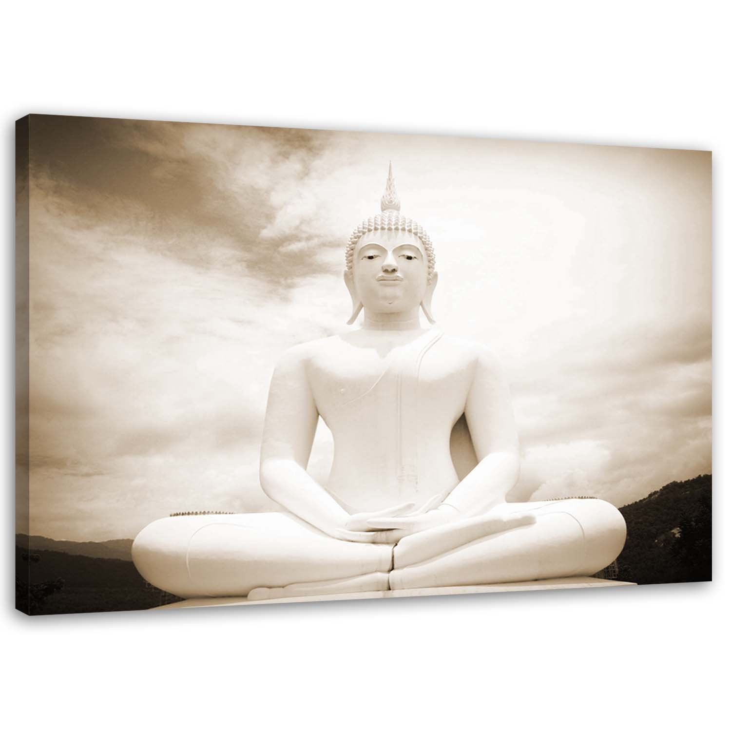 Feeby Obraz na płótnie Siedzący Budda zen spa 60x40