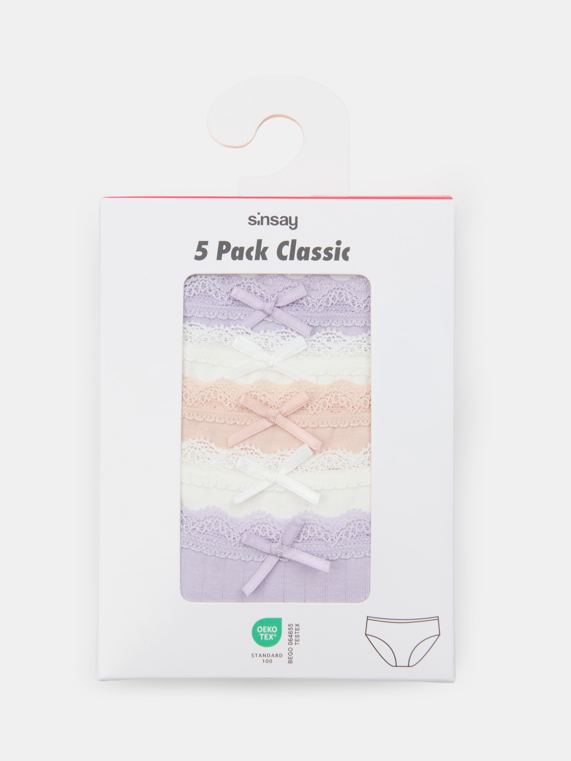 Bawełniane majtki figi 5 pack