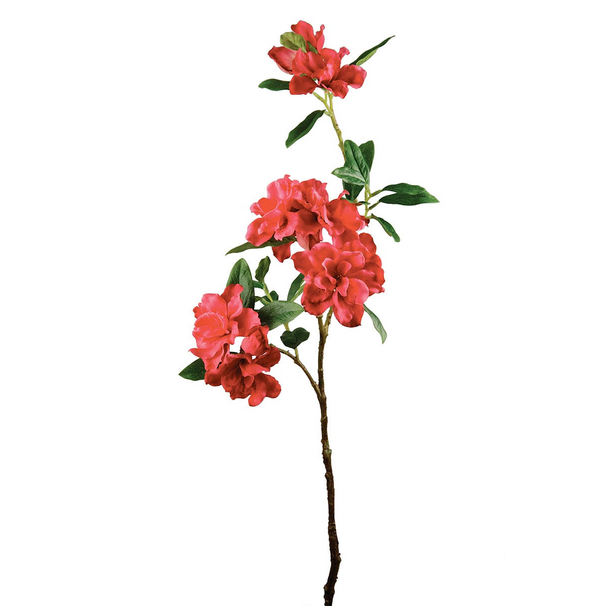 JESSICA - Azalee artificielle rouge h70