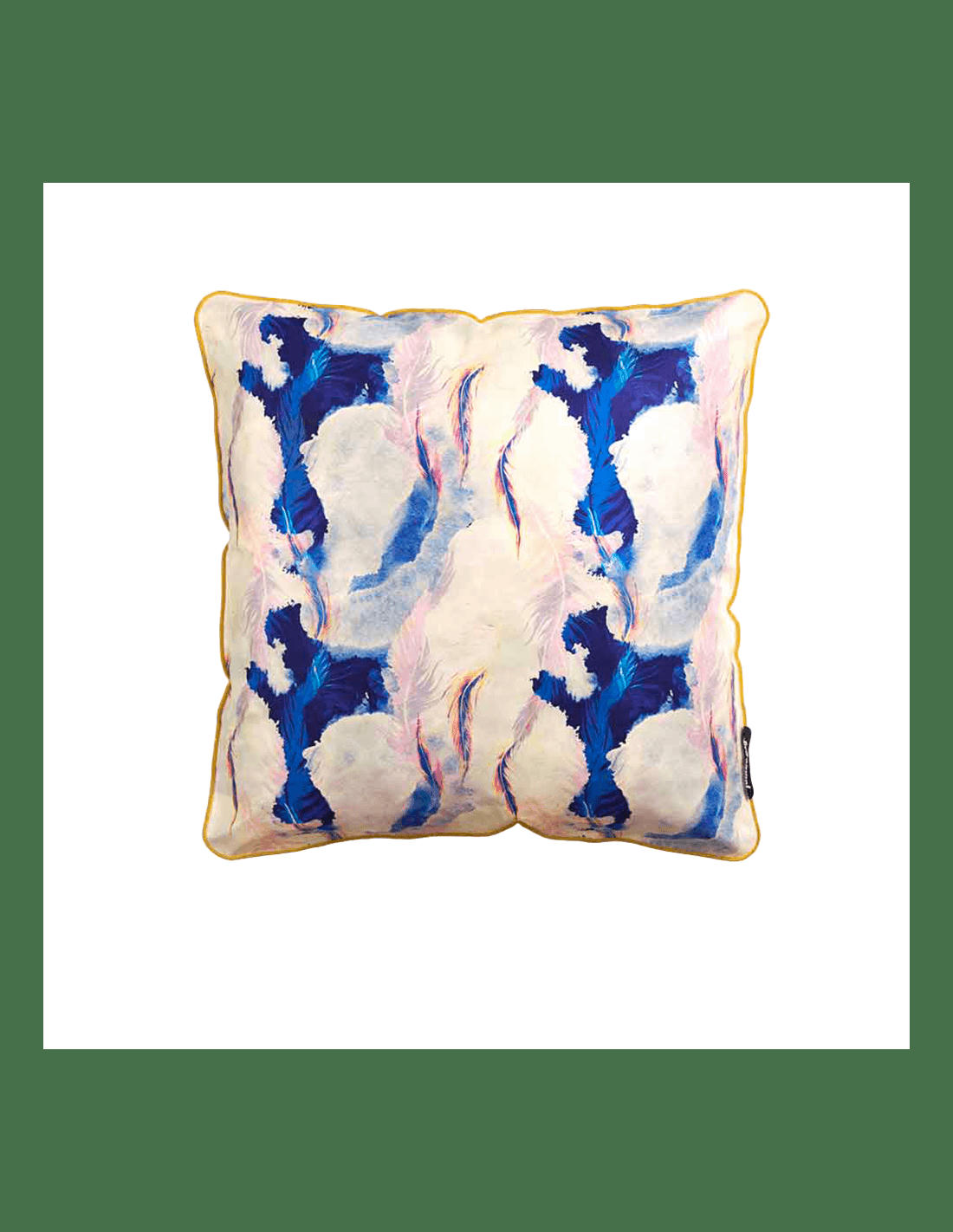 COUSSIN DÉCO - FEATHER - Coussin garni en velours imprimé 45x45