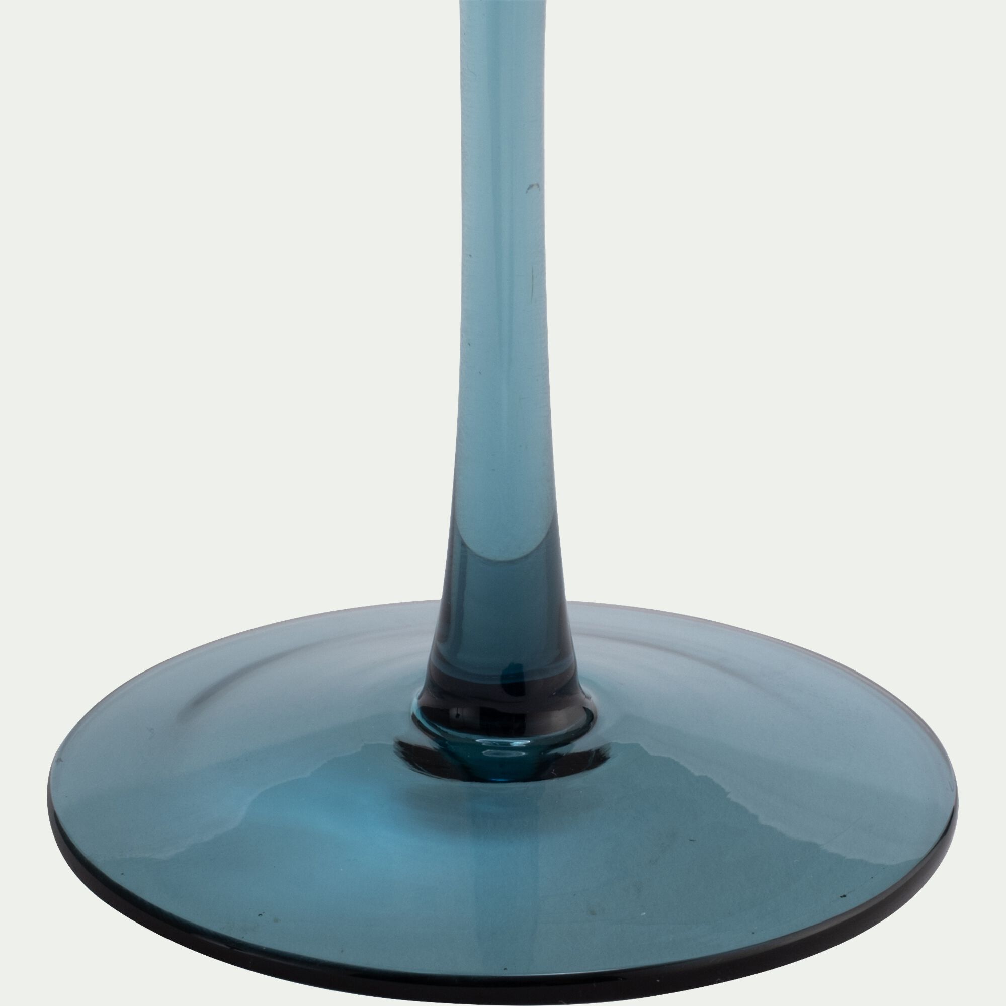 COMINO - Verre à pied en verre 37cl - bleu