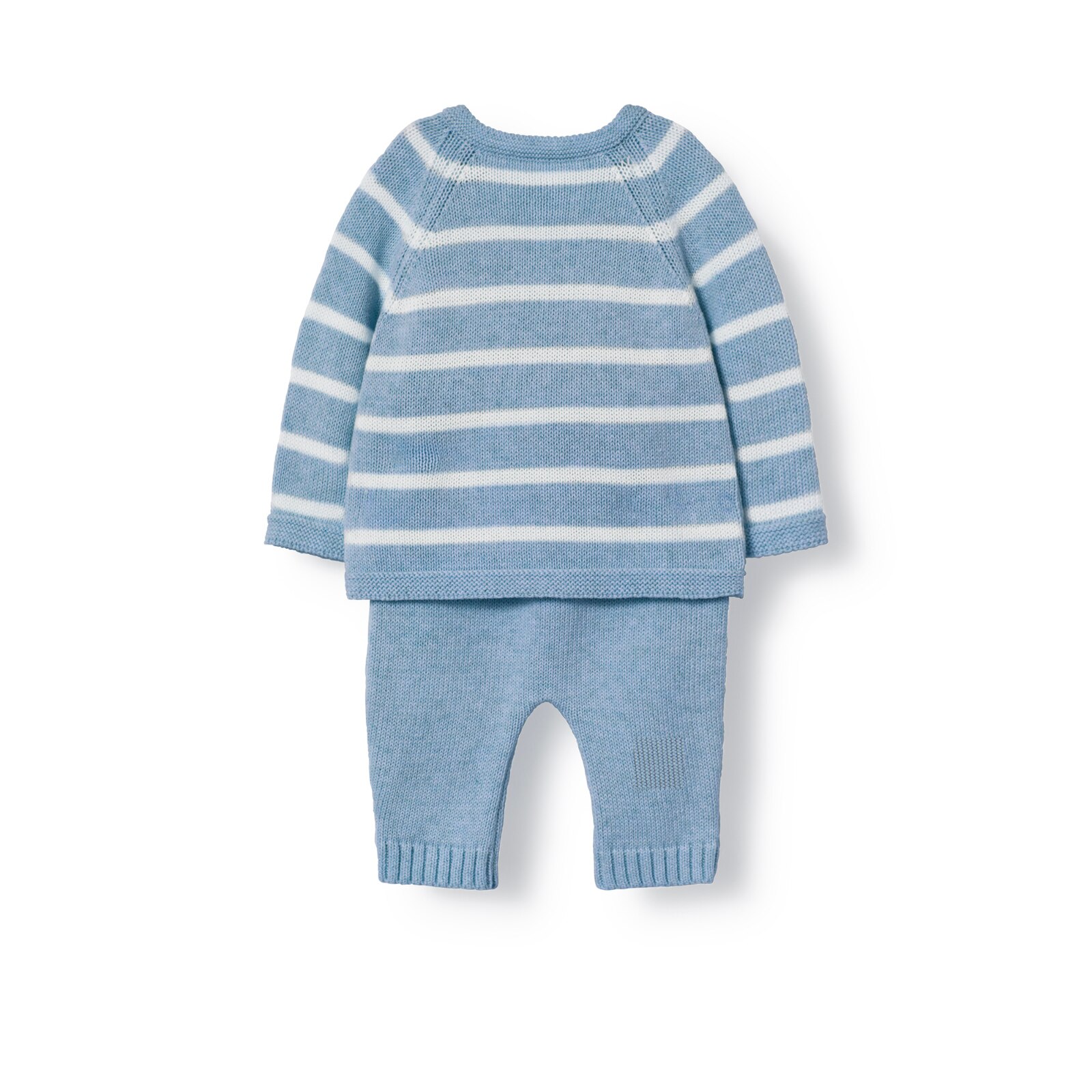 Conjunto de bebé de recién nacido Tricot celeste
