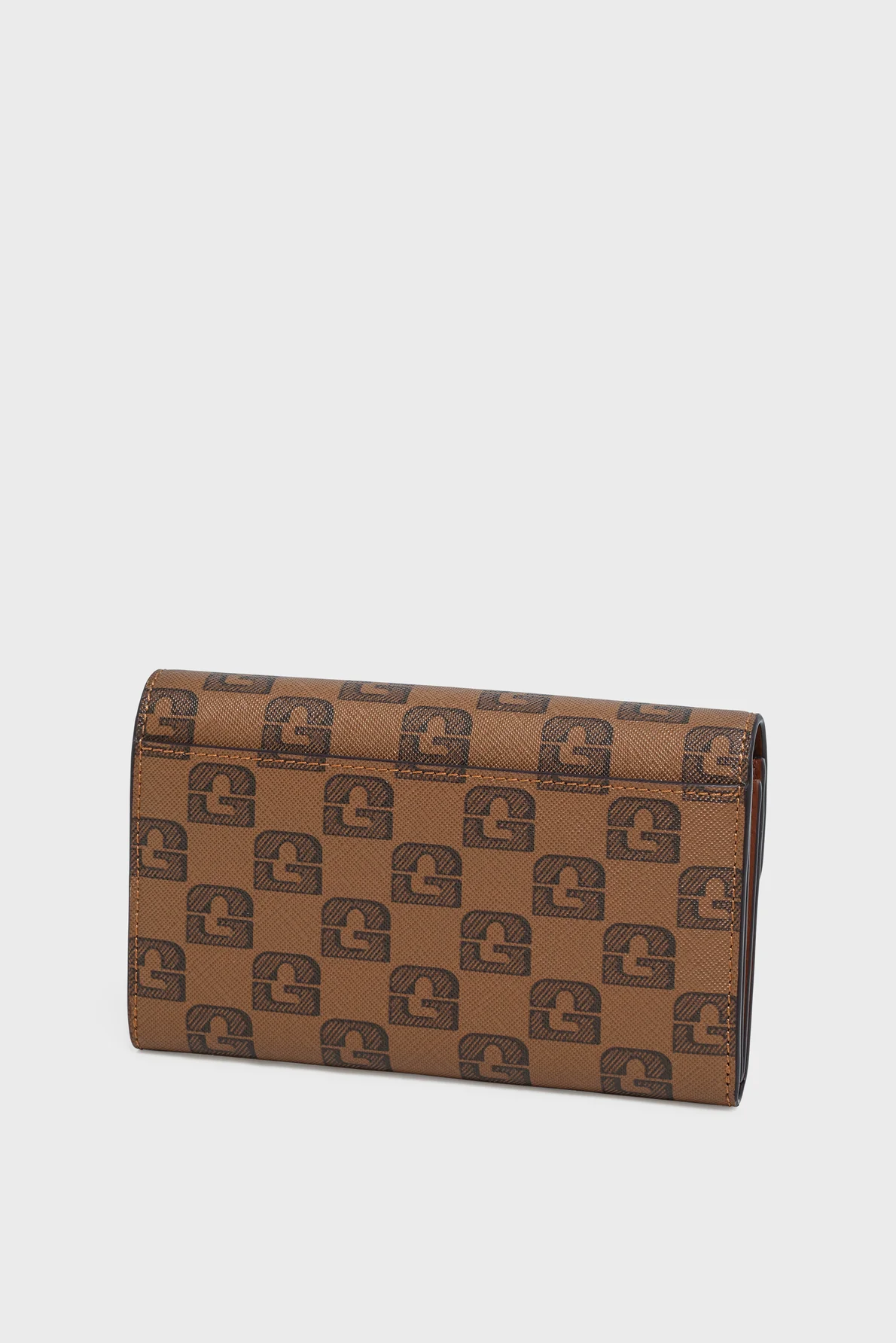 Portefeuille en toile enduite monogrammée et cuir – WALLET