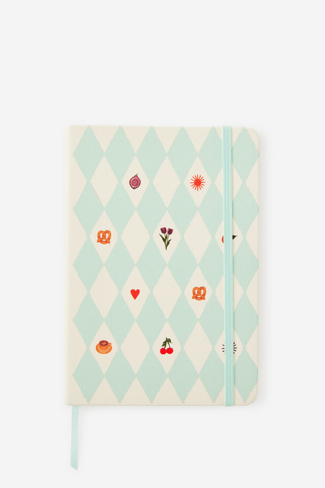 A5 Hard Lined Notetaker Notebook