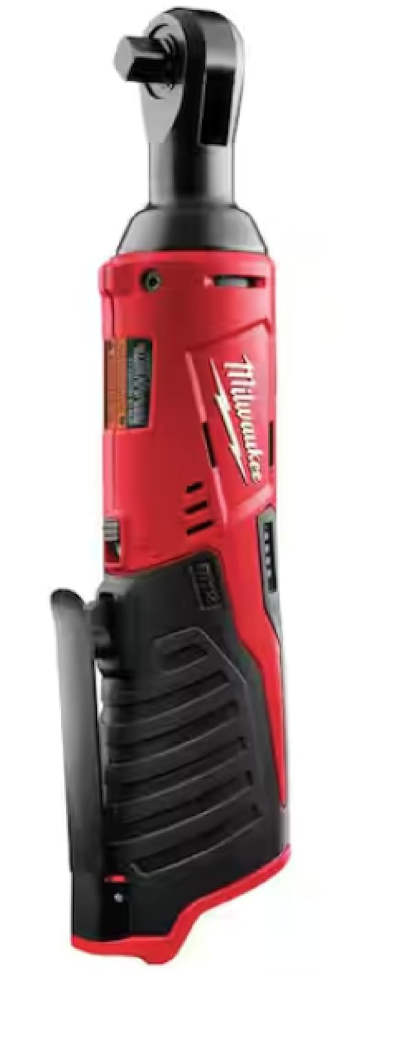 Milwaukee 2457-20 M12 Cordless 3/8 Sub-Compact 35 ft-Lbs 250 RPM Ratchet w/ Variable Speed Trigger