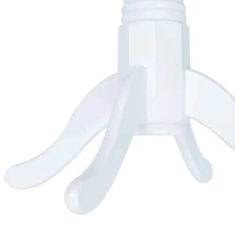 vidaXL - Eettafel - Wit - Hout