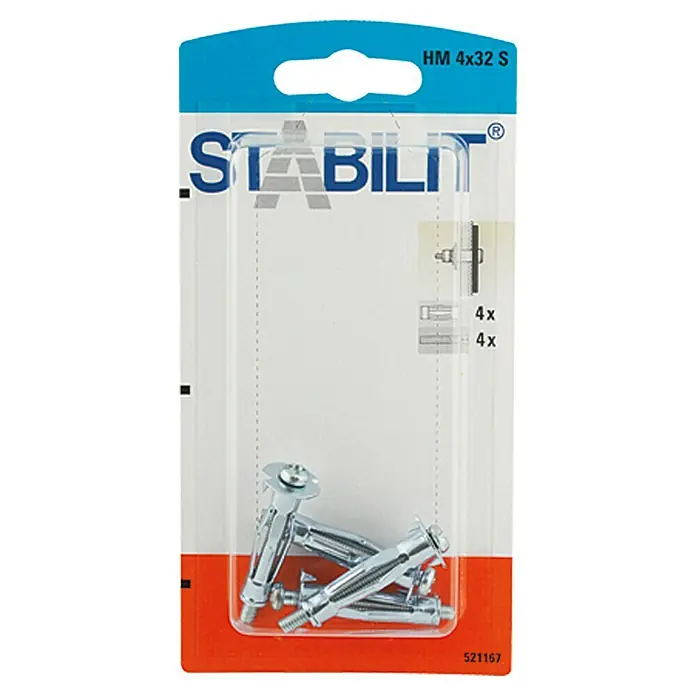 METALLEKSPANDER STABILIT 10X50MM 4STK
