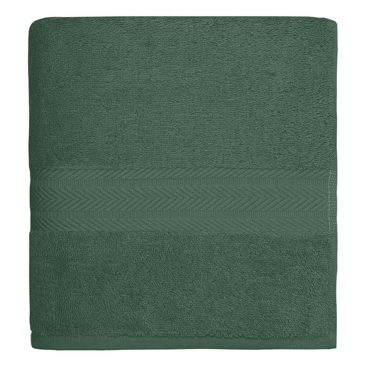 LUXURY - Serviette de toilette 550 gr/m²  eucalyptus 50x100 cm