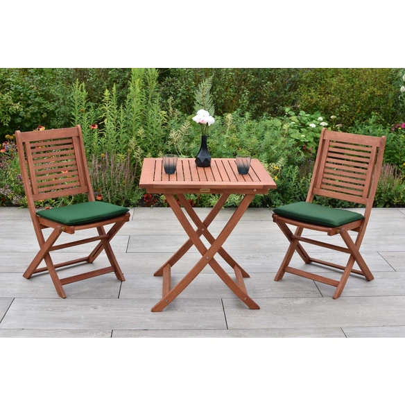 Gartenmöbel-Diningset »Cordoba«, 3 tlg., 2 Sitzplätze, Eukalyptus