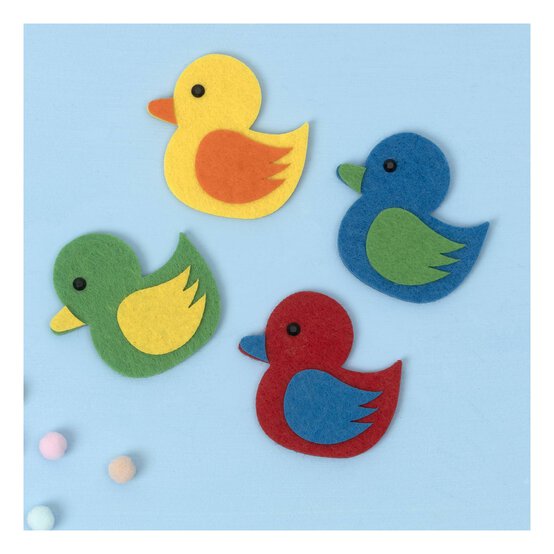 Felt Ducks 4 Pack