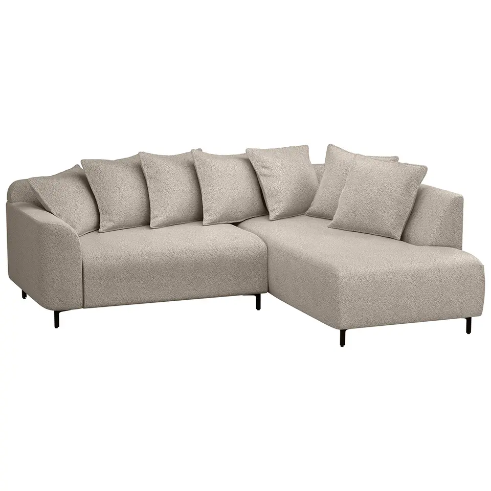 Hoekbank Elsa rechts - stof Anthology - beige