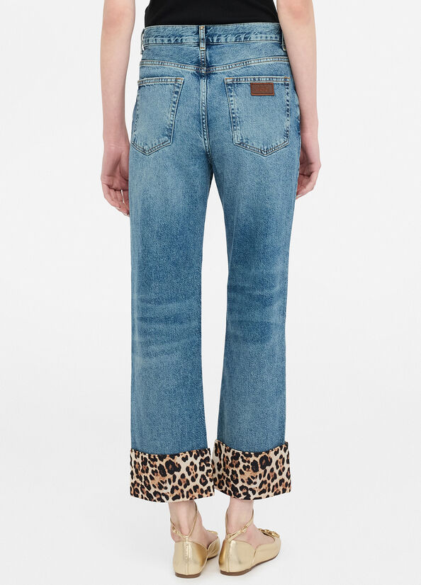 Jeans straight cropped