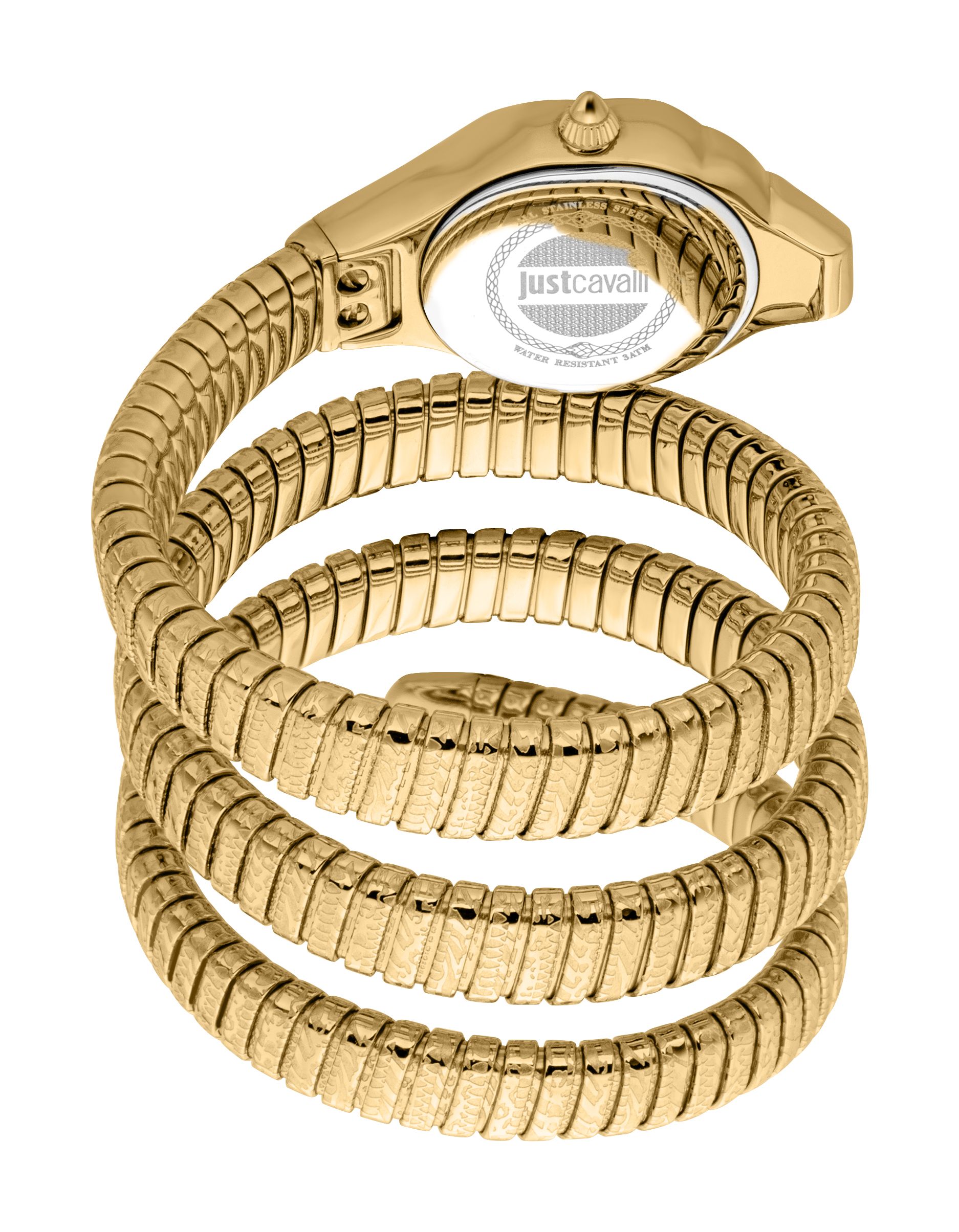 Just Cavalli Ravenna Quartz Gold Dial Watch