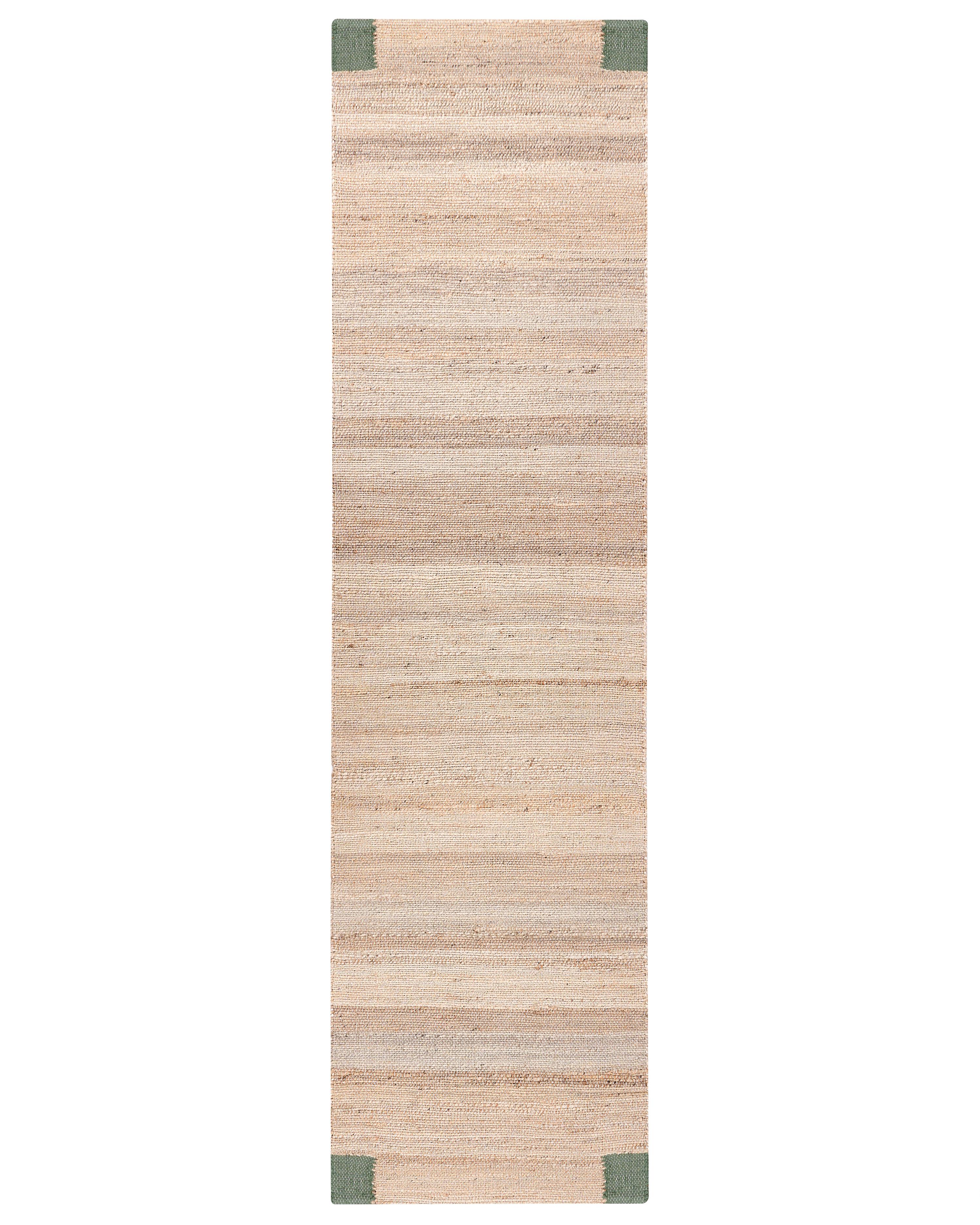 Rug AMRAVATI Beige/ Green 160 x 230 cm Jute