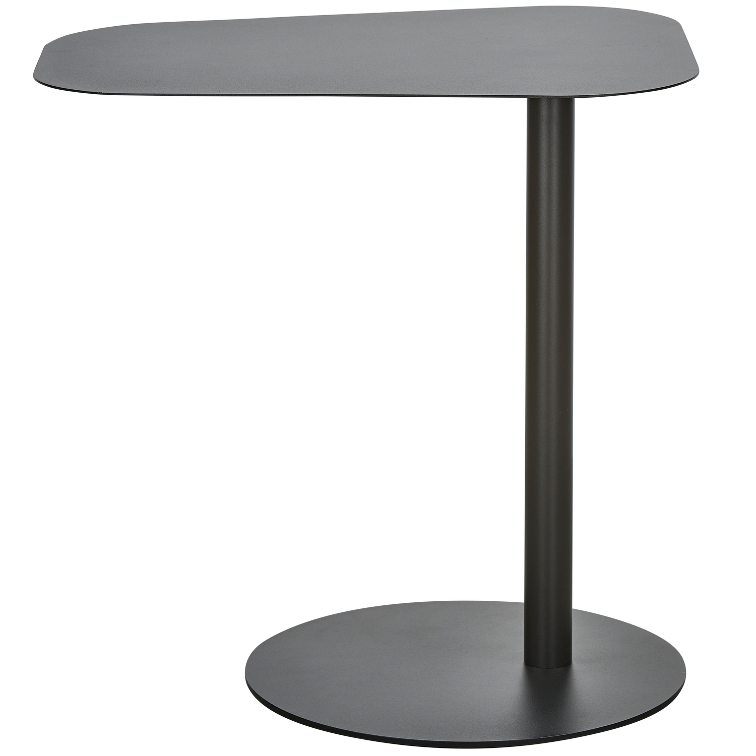 WOOOD bijzettafel Lia - Metaal - Zwart - 50x50x38