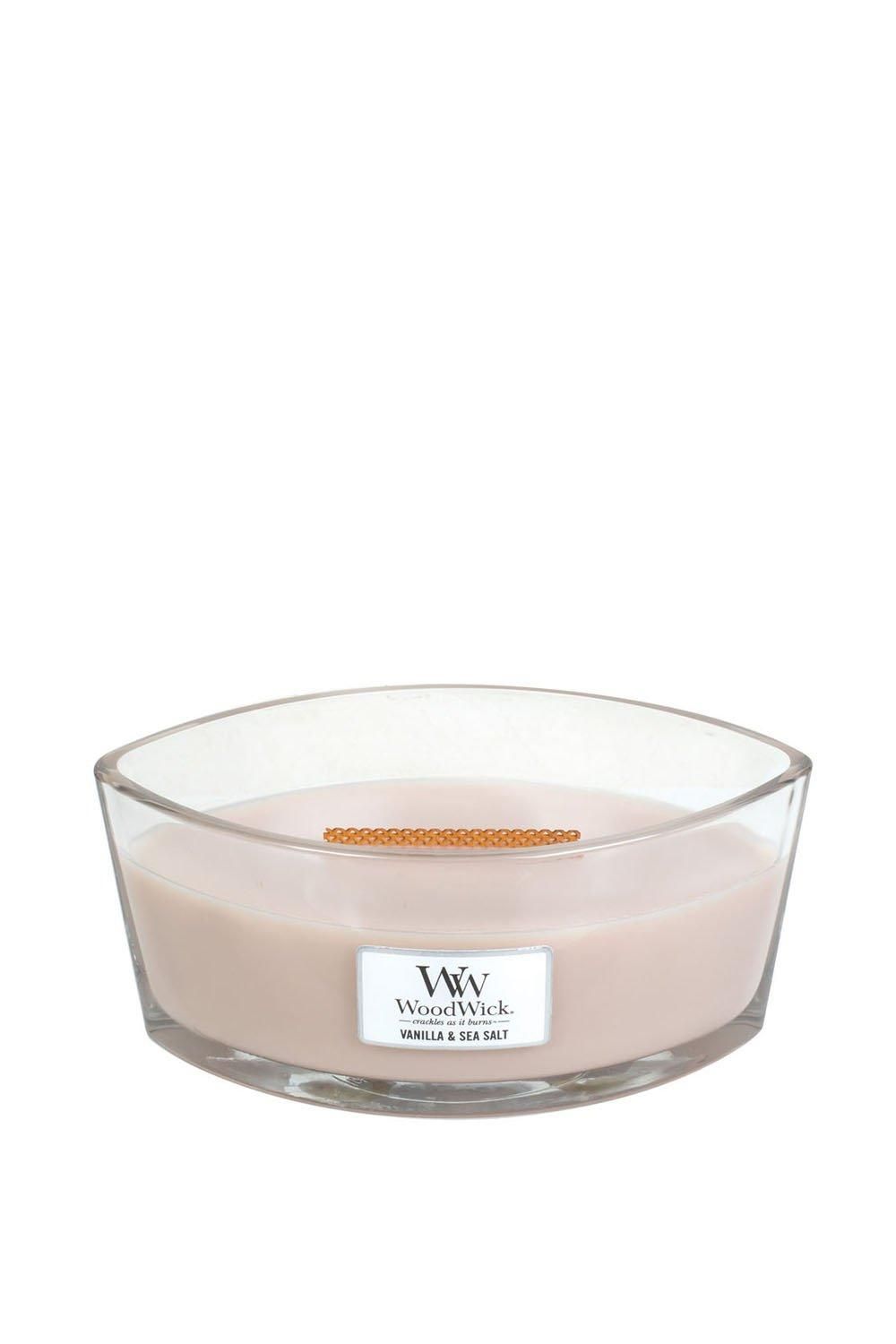 Woodwick Vanilla & Sea Salt Ellipse Candle