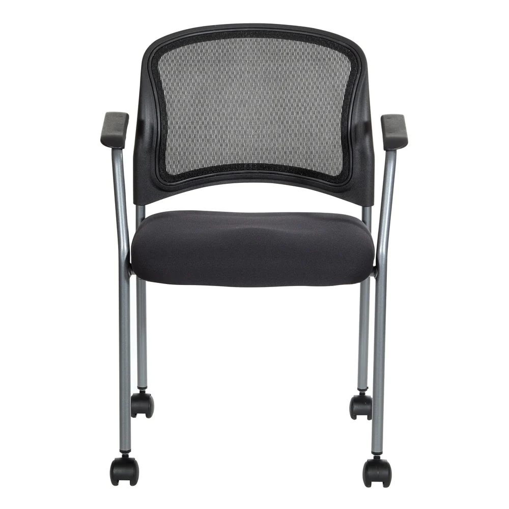 Pro-Line II Breathable ProGrid Rolling Visitor's Chair